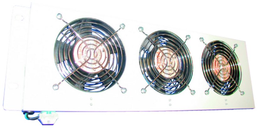 Lüfterchassis mit Lüftermotoren